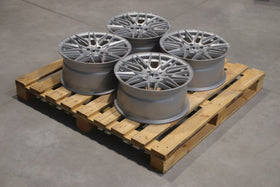 Set of JR28 17x8 ET38 4x100 Gloss Silver