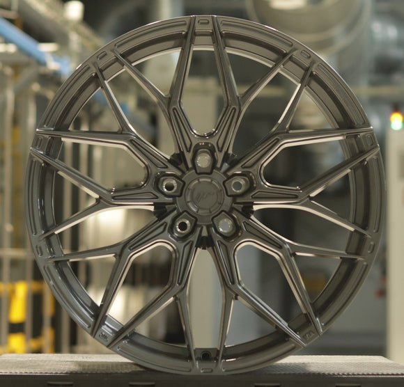 JR Wheels JR46 20x10 Hyper Gray