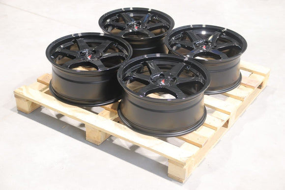 Set of JR3 19x8,5 ET42 5x112 Gloss Black