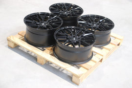Set of JR28 19x8,5 ET35 + 19x9,5 ET30 5x120 Gloss Black