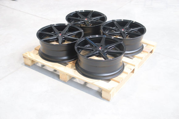 Set of JR20 20x8,5 ET30 5x120 Gloss Black