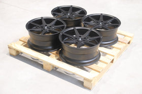 Set of JR20 18x8,5 ET40 5x108 Matt Black