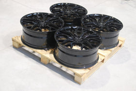Set of CVR1 22x9,5 ET42 5x127 Platinum Black