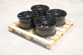 Set of JR36 18x9 ET40 5x112 Gloss Black