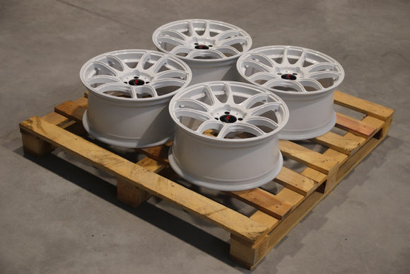 Set of JR29 17x8 ET30 4x98 White