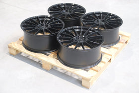 Set of SL05 20x9 ET40 5x112 Gloss Black
