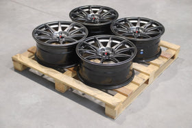 Set of JR11 19x8,5 ET37 5x112 Hyper Black