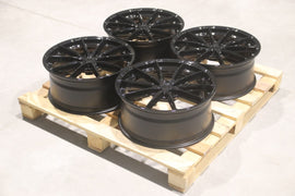 Set of JR37 20x8,5 ET35 + 20x8,5 ET44 5x112 Gloss Black