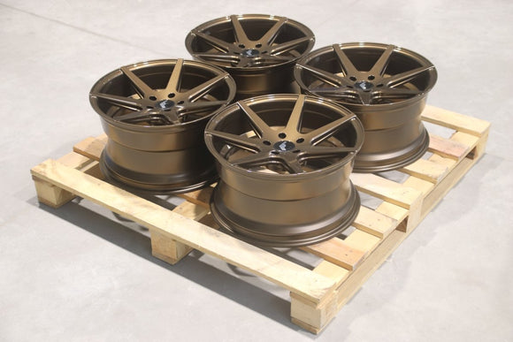 Set of JR20 18x9,5 ET35 5x112 Gloss Bronze
