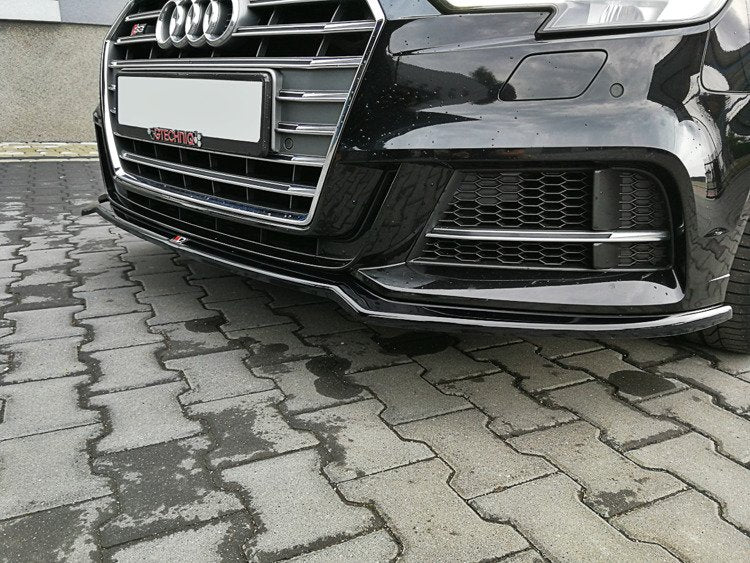 Front Splitter V.2 Audi S3 / A3 S-Line 8V FL Sedan