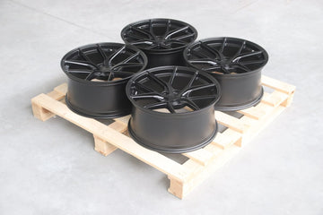 Set of SL01 19x9 ET35 5x114,3 Matt Black