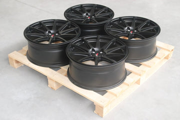 Set of JR11 20x8,5 ET35 5x114,3 Matt Black