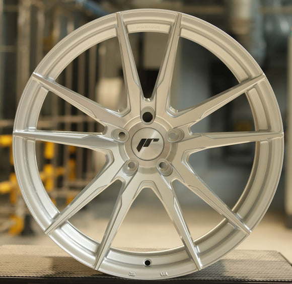 JR Wheels JR21 20x10 Silver Machined Face