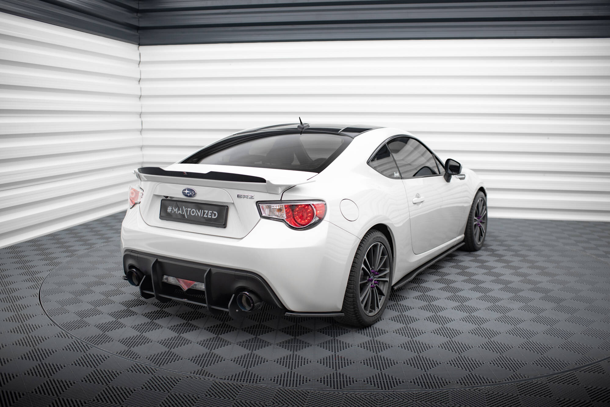 REAR SIDE SPLITTERS V.1 Subaru BRZ