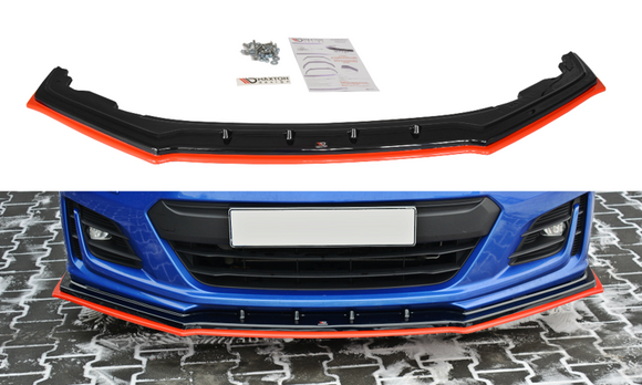 FRONT SPLITTER V.4 SUBARU BRZ FACELIFT