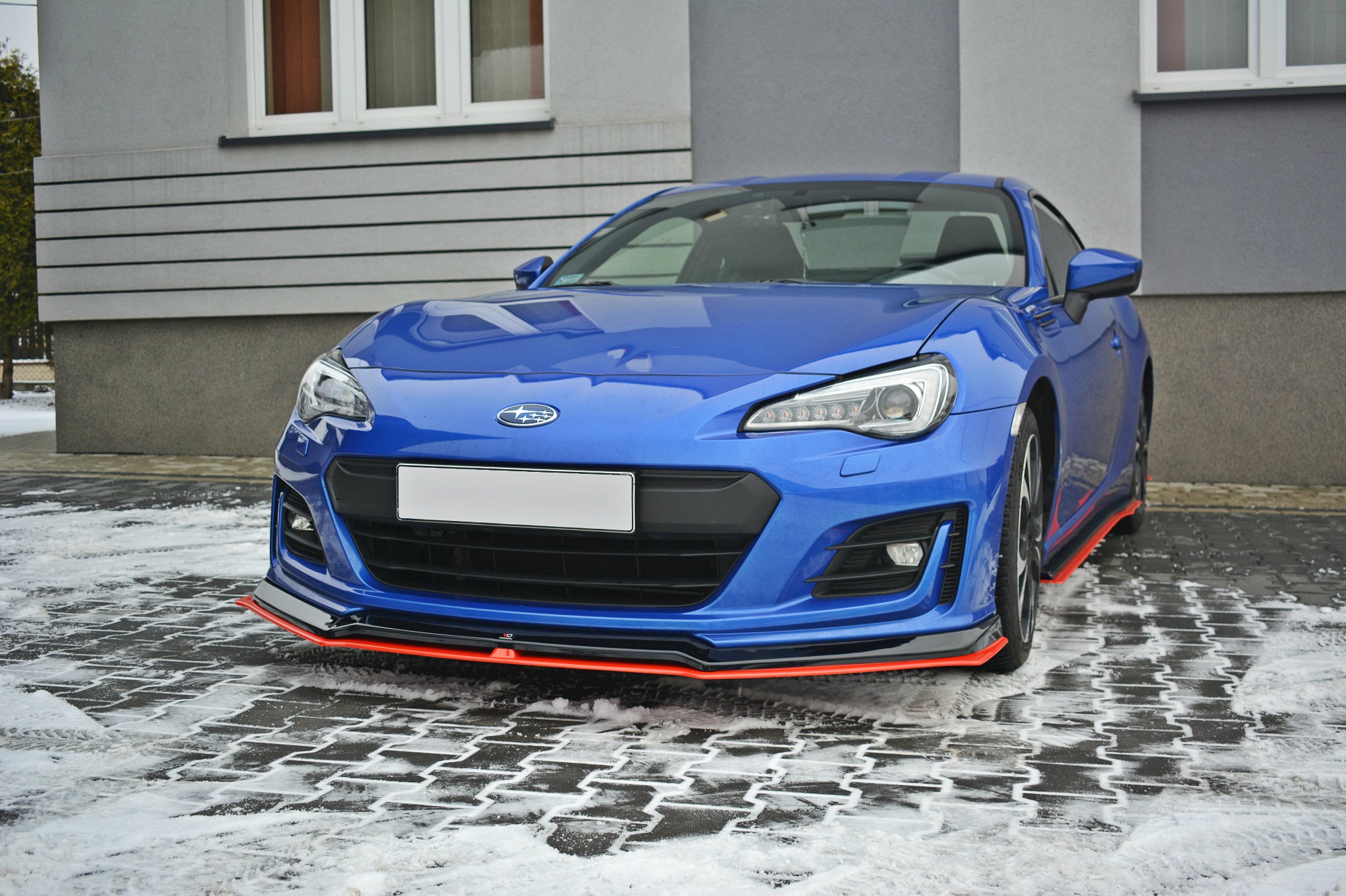 FRONT SPLITTER V.5 SUBARU BRZ FACELIFT