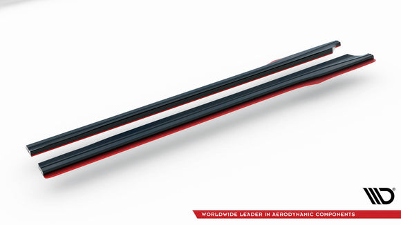 SIDE SKIRTS DIFFUSERS V.2 Subaru BRZ / Toyota GT86 Facelift