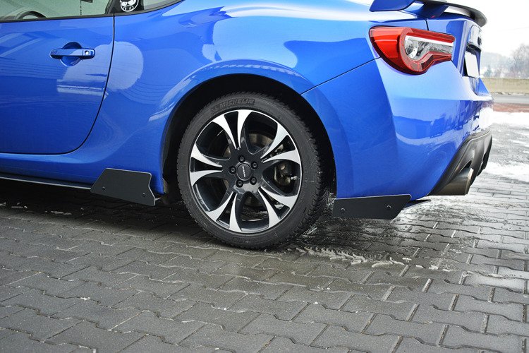 RACING REAR SIDE SPLITTERS SUBARU BRZ FACELIFT