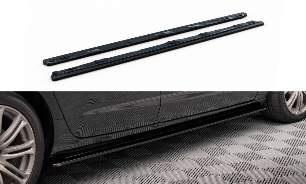 Side Skirts Diffusers V.1 Audi A6 C7