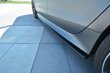 Side Skirts DiffusersV.1  Audi RS7 C7 - 0