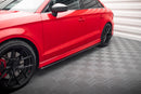 Side Skirts Diffusers V.1 Audi S3 / A3 S-Line 8V / 8V FL Sedan-3