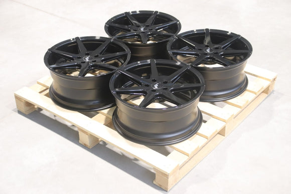 Set of JR20 19x8,5 ET35 5x112 Gloss Black