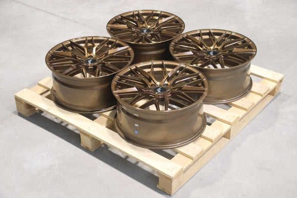 Set of JR28 19x8,5 ET40 5x114,3 Platinum Bronze