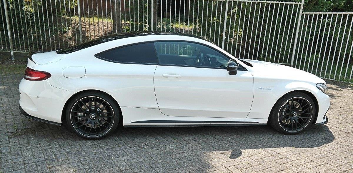 SIDE SKIRTS DIFFUSERS Mercedes C-class C205 63AMG Coupe