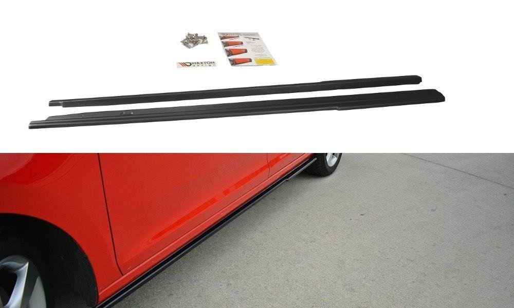 Side Skirts Diffusers Skoda Rapid