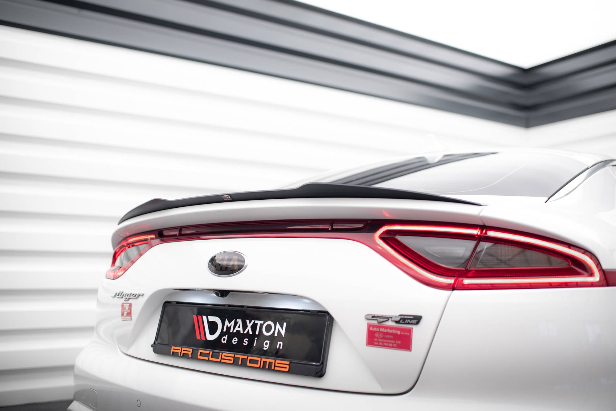 SPOILER EXTENSION KIA STINGER GT