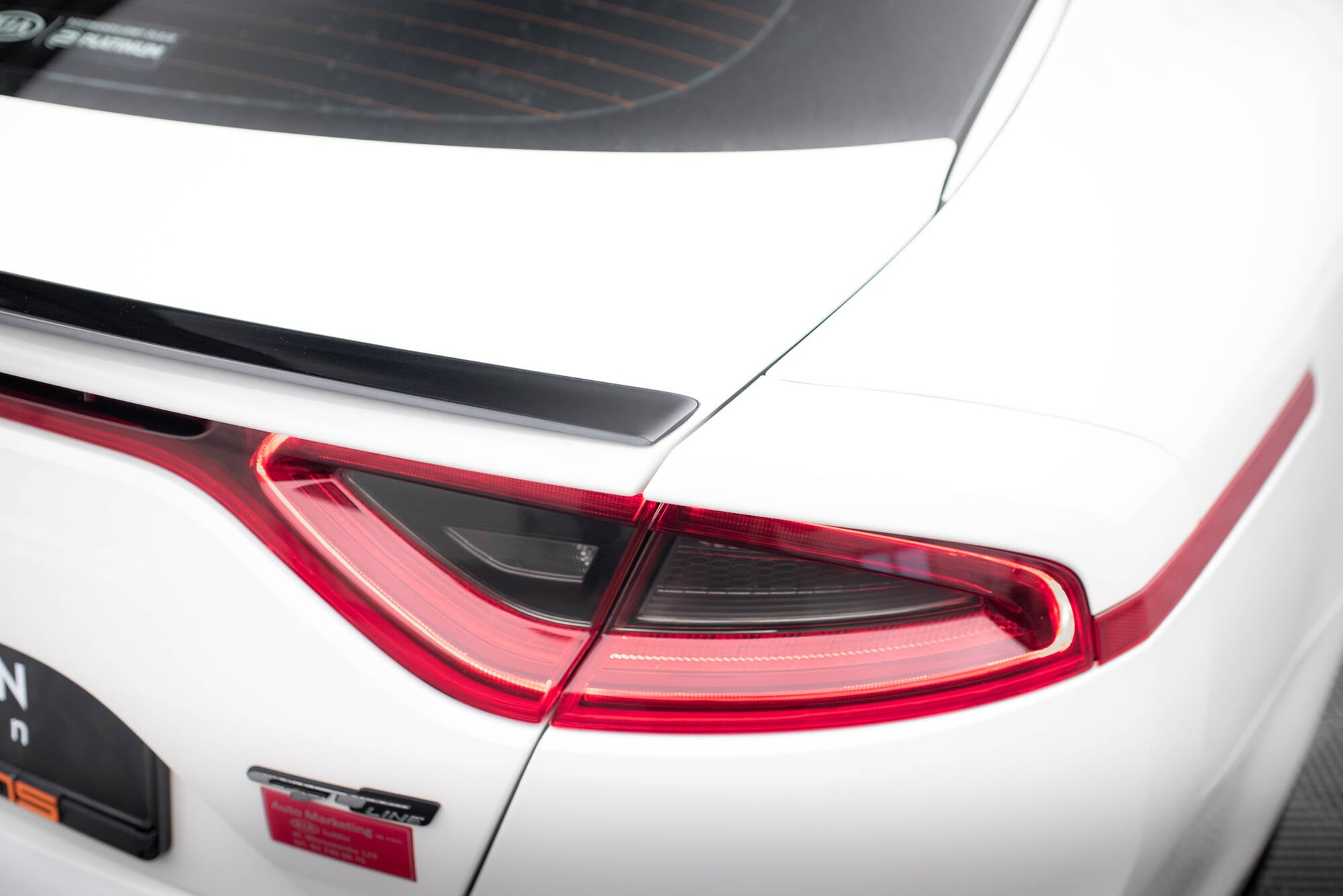 SPOILER EXTENSION KIA STINGER GT