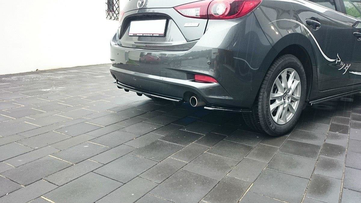 REAR SIDE SPLITTERS Mazda 3 BN (Mk3) Facelift