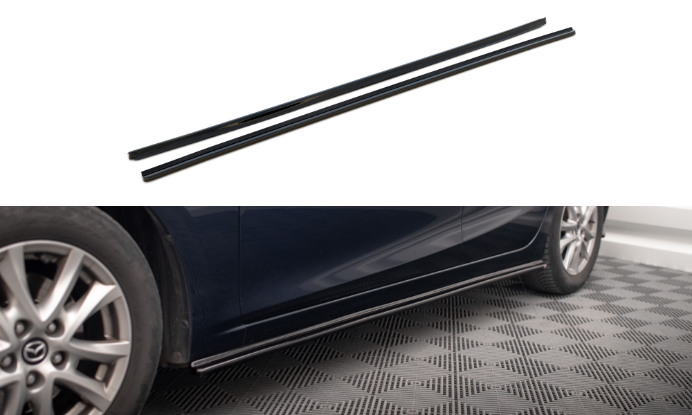 SIDE SKIRTS DIFFUSERS Mazda 3 BN (Mk3) 