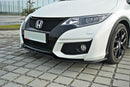 FRONT SPLITTER Honda Civic Mk9 Facelift-2