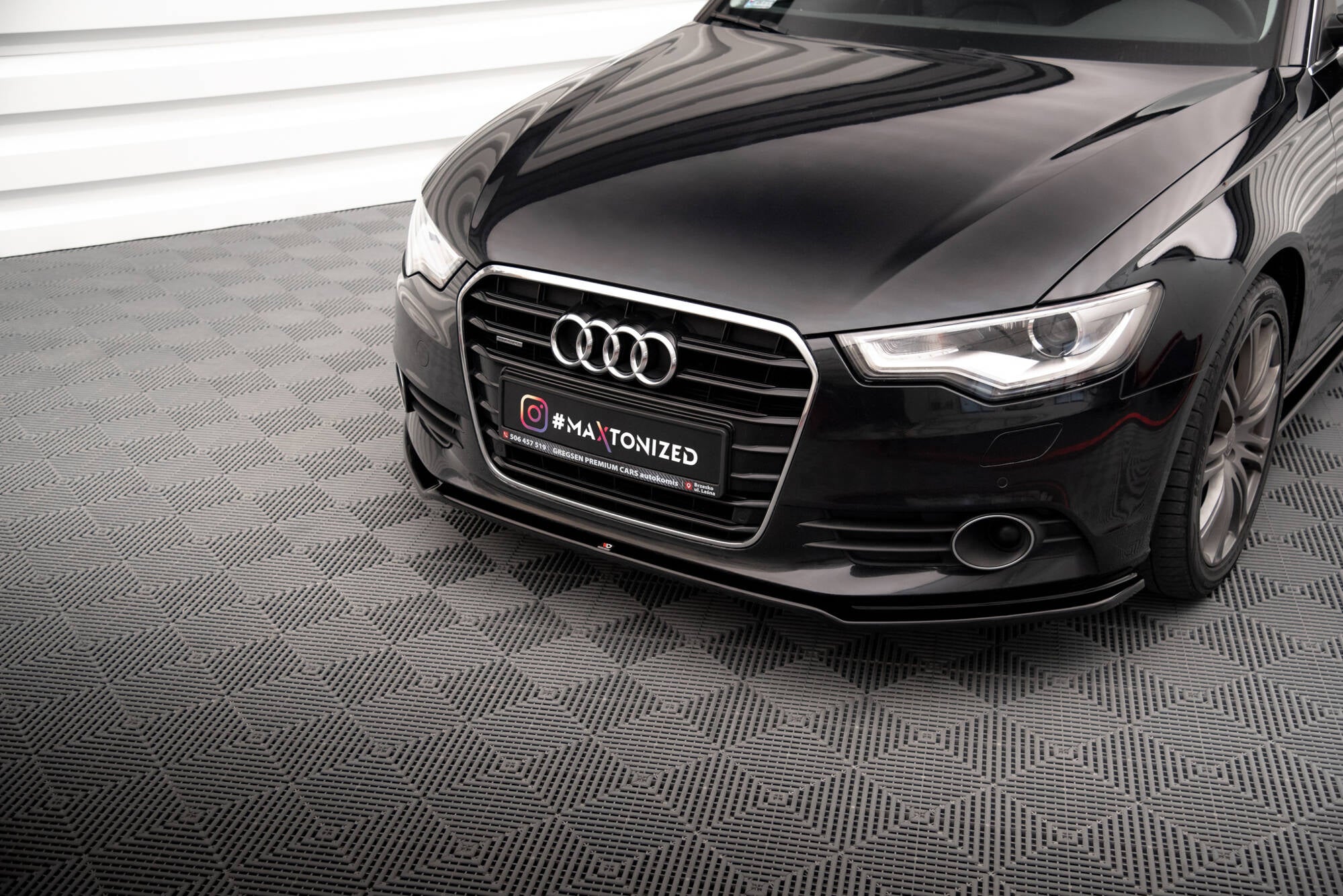 FRONT SPLITTER V.1 Audi A6 C7