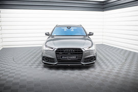 Front Splitter V.1 Audi A6 / A6 C7 S-line/ S6 C7 Facelift - 0