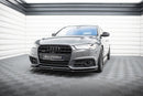 Front Splitter V.1 Audi A6 / A6 C7 S-line/ S6 C7 Facelift-3