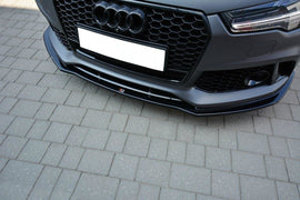 FRONT SPLITTER V.1 Audi RS7 C7 - 0