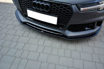 FRONT SPLITTER V.1 Audi RS7 C7 - 0