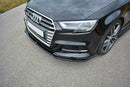 Front Splitter V.1 Audi S3 / A3 S-Line Hatchback / Sportback 8V Facelift-3