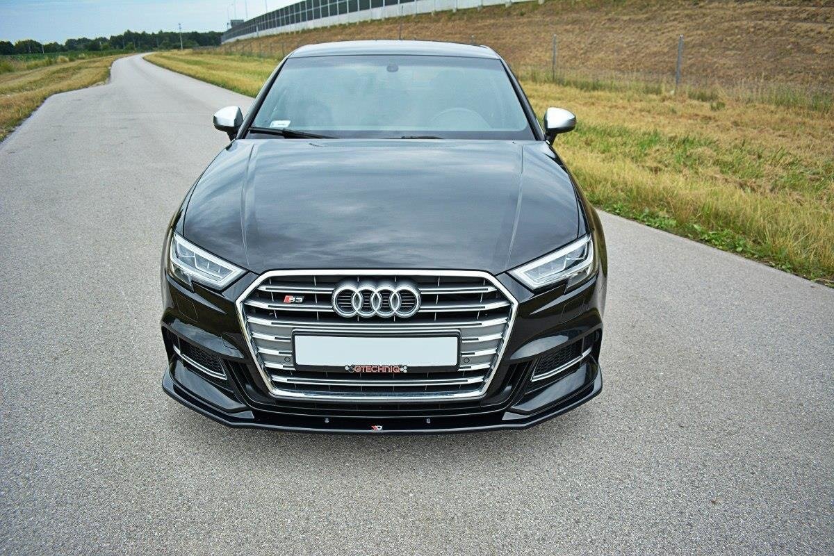 Front Splitter V.1 Audi S3 / A3 S-Line Hatchback / Sportback 8V Facelift