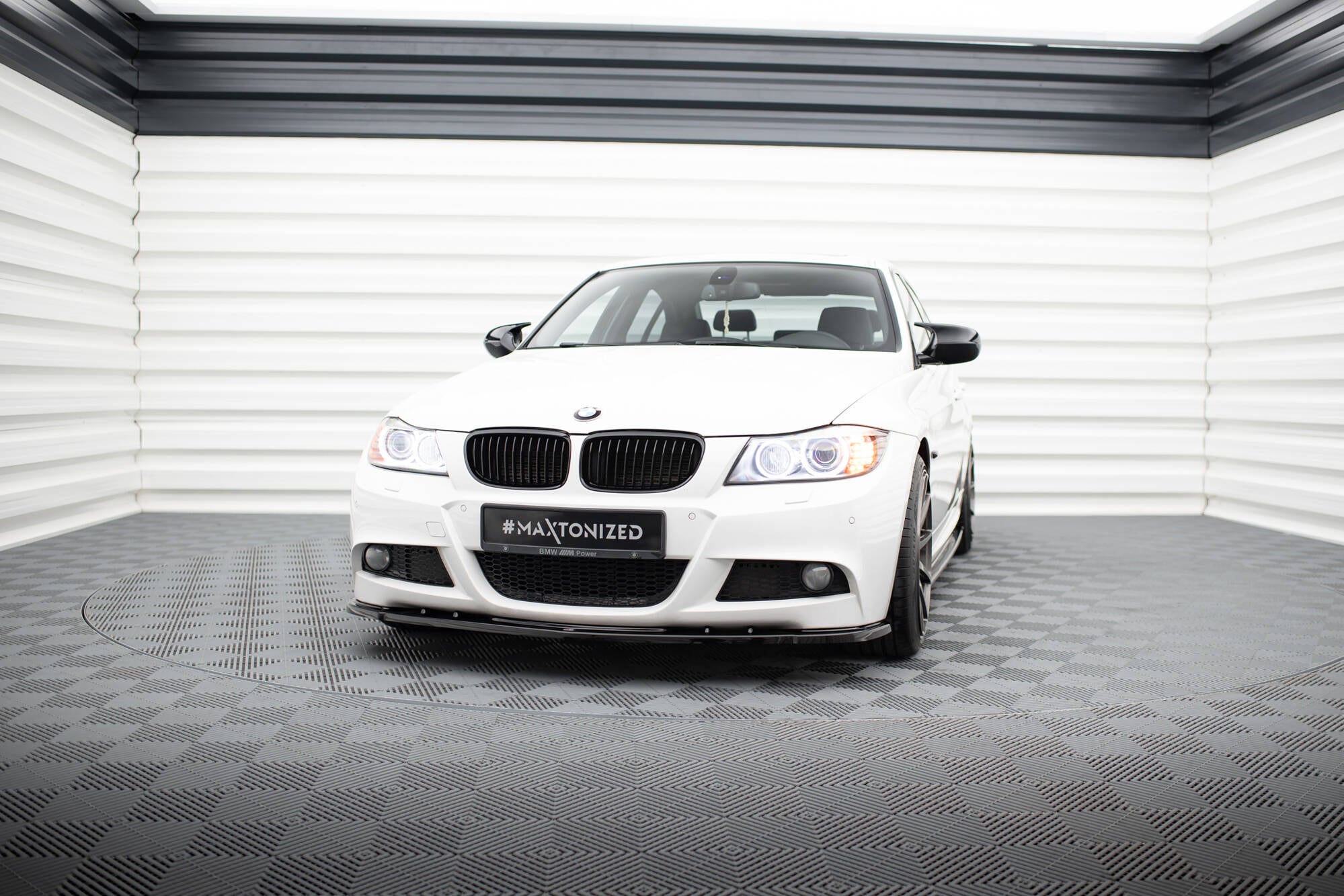 FRONT SPLITTER V.1 for BMW 3 E91 M-PACK FACELIFT