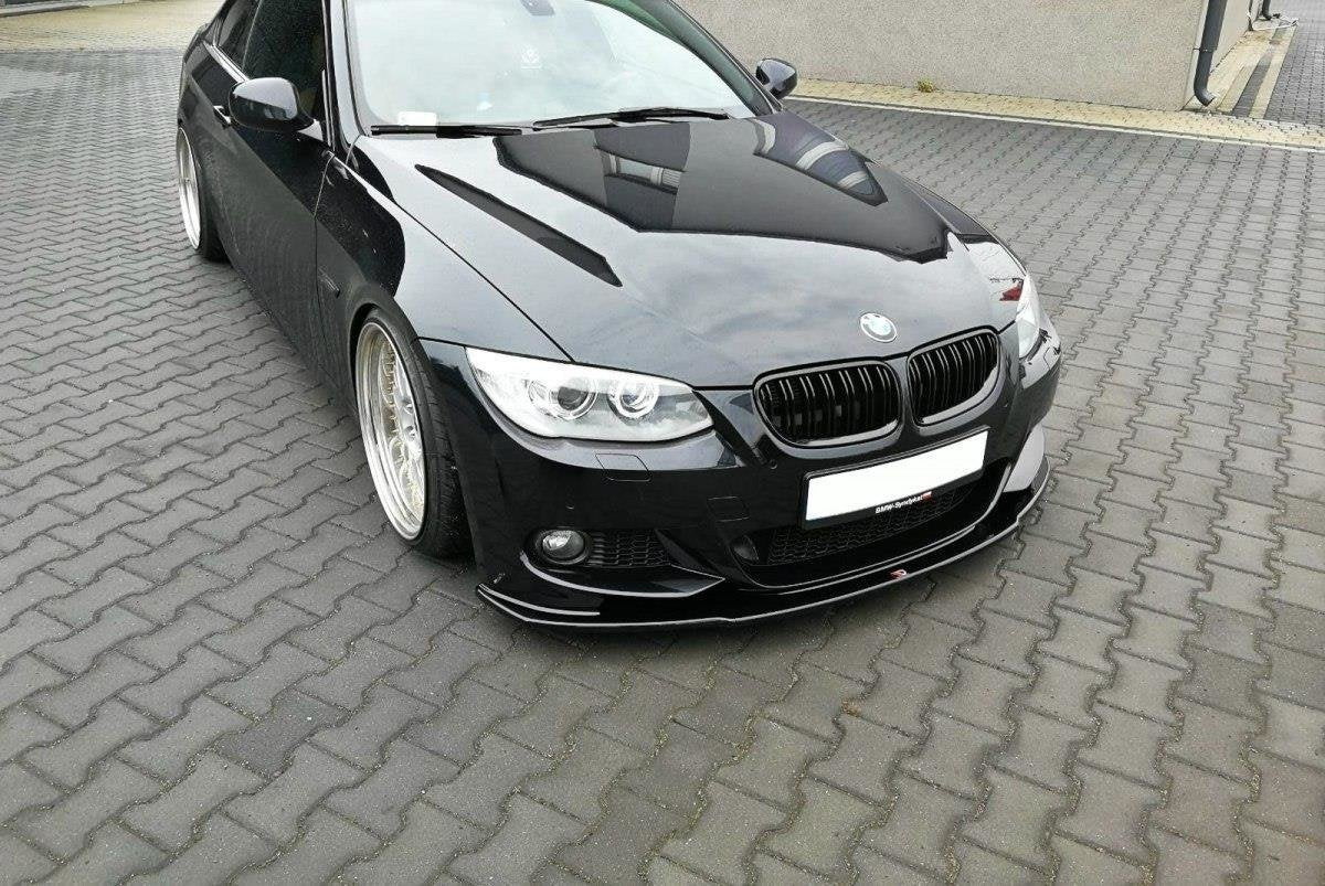 FRONT SPLITTER V.1 for BMW 3 E92 M-PACK FACELIFT