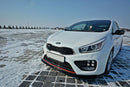 FRONT SPLITTER V.1 KIA CEE'D / PRO CEE'D GT MK2-4
