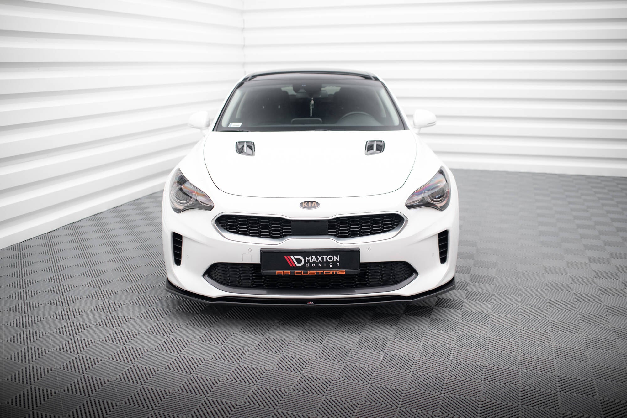 FRONT SPLITTER V.1 Kia Stinger GT / GT-Line / Standard Mk1