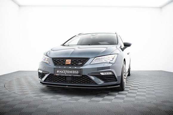 Front Splitter V.1 Seat Leon Cupra / FR Mk3 FL