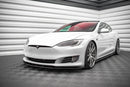 FRONT SPLITTER V.1 Tesla Model S Facelift-6