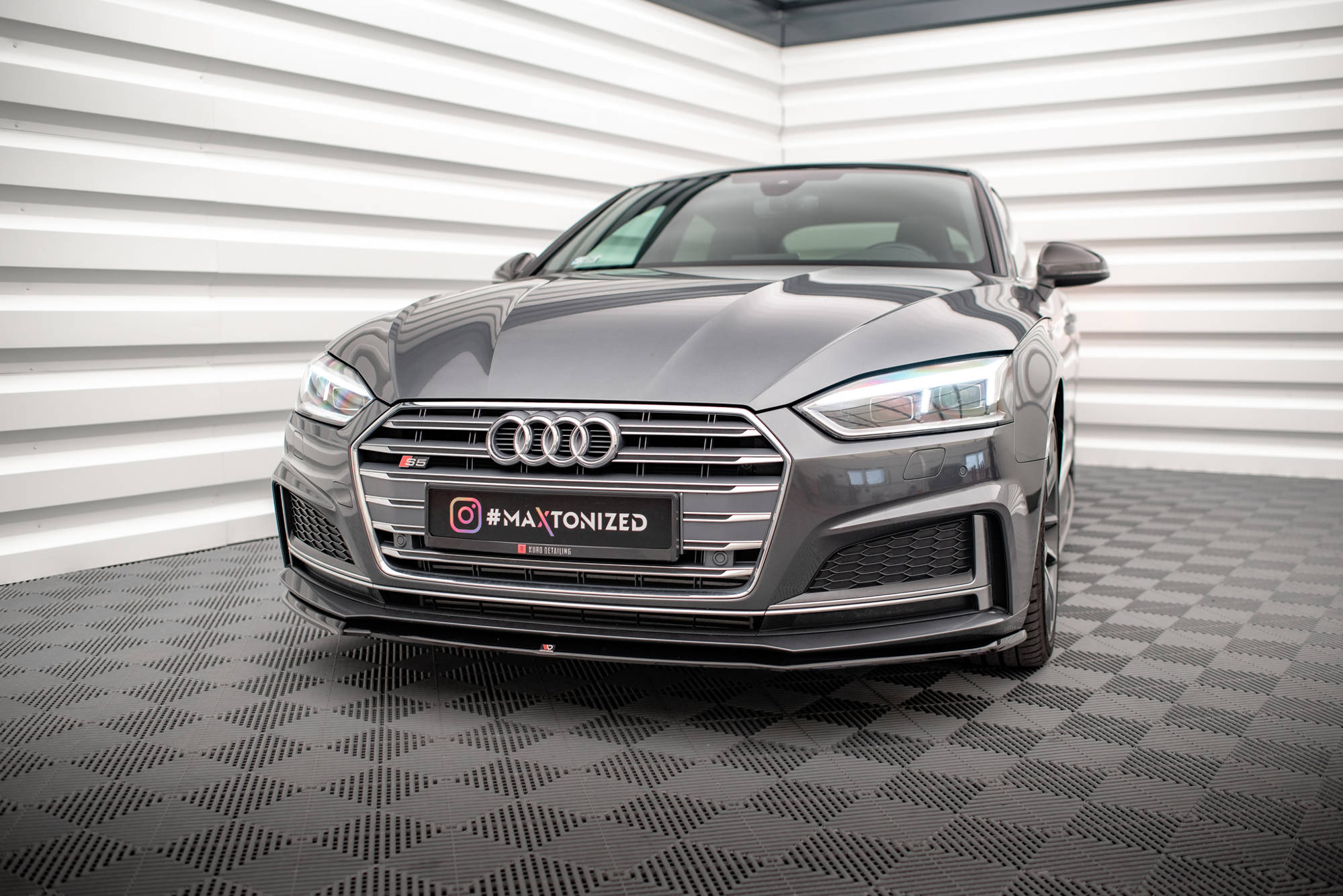 FRONT SPLITTER V.2 Audi A5 F5 S-Line