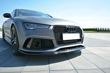 FRONT SPLITTER V.2 Audi RS7 C7 - 0