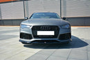 FRONT SPLITTER V.2 Audi RS7 C7-3